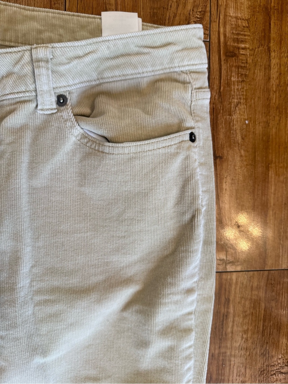 Patagonia Women’s Tan Beige Slim Straight Corduroy Jeans Pants Size 29 - Picture 6 of 12